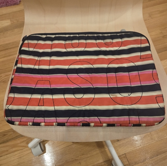Marc by Marc Jacobs Large Multicolor Striped Tablet / Lap Top Sleeve - Picture 4 of 6